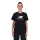 New Balance Γυναικεία κοντομάνικη μπλούζα Jersey Stacked Logo T-Shirt